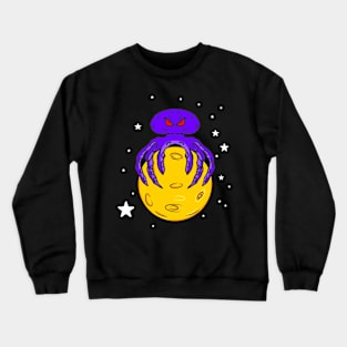 Monster in space Crewneck Sweatshirt